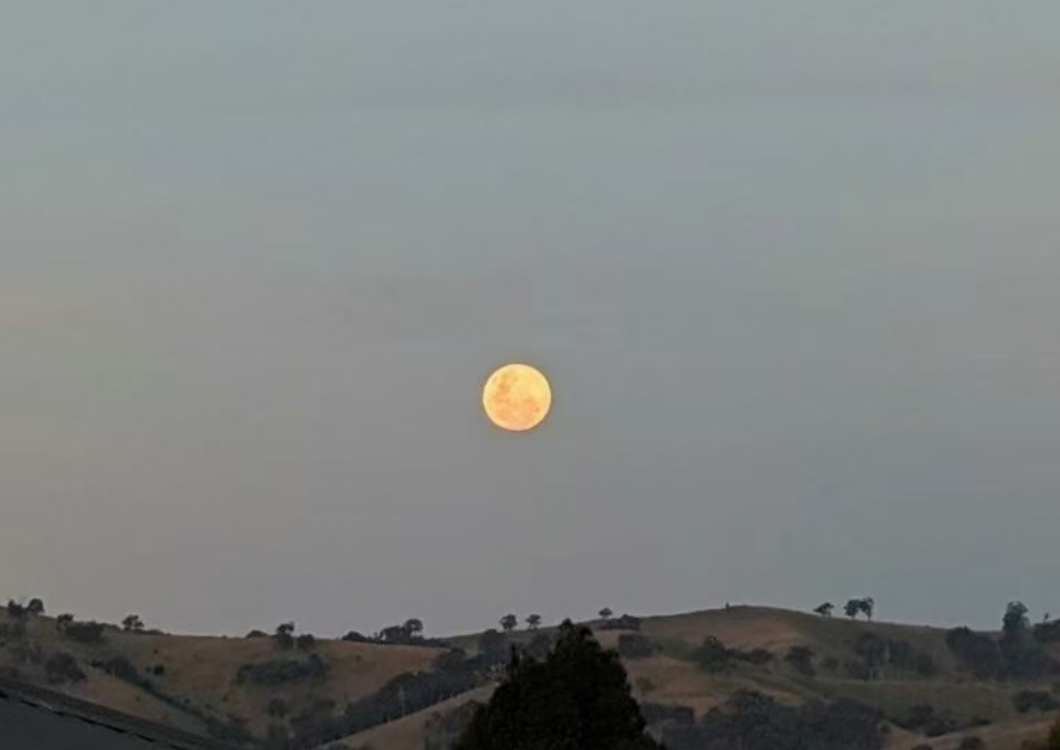 Supermoon in Alexandra