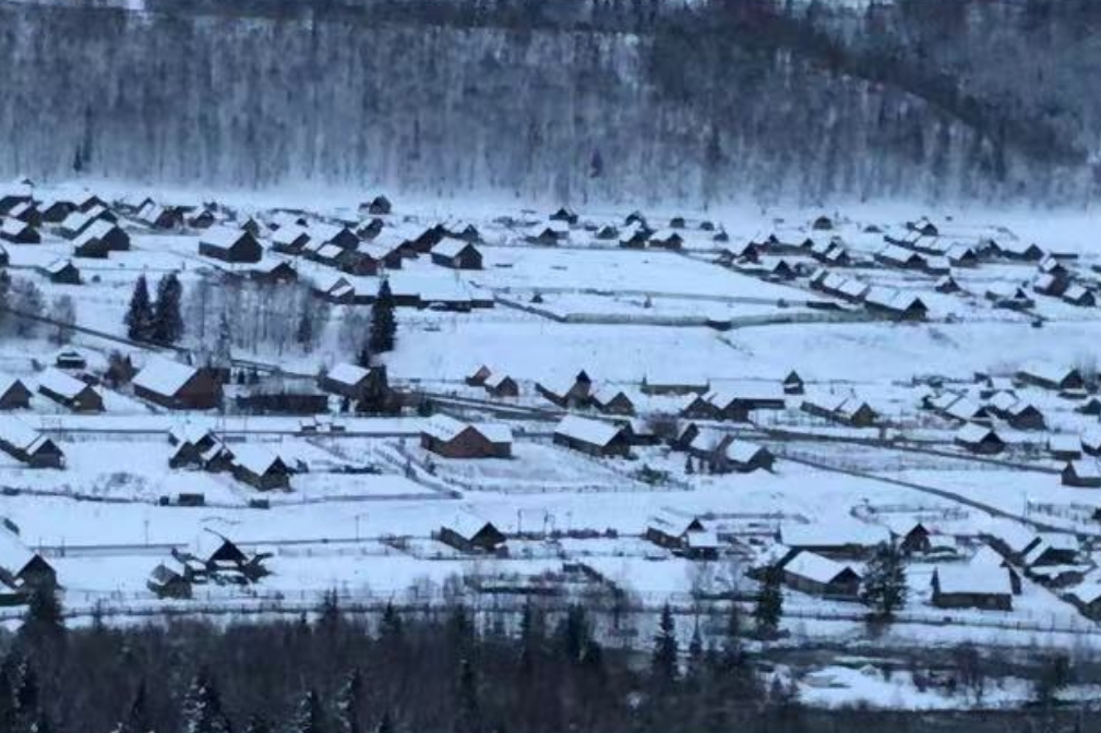 Panoramic view of Hemu Village